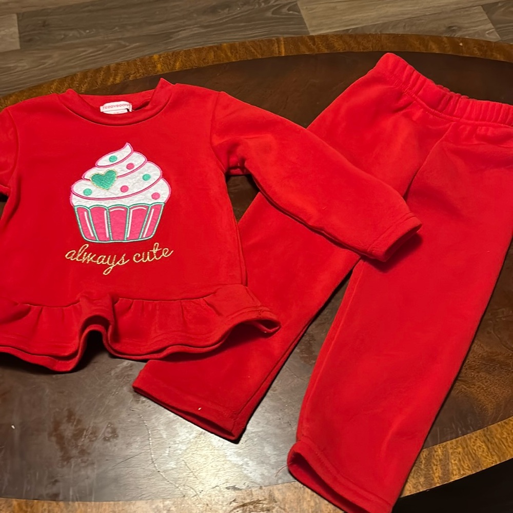 Girls size 3t sweat suit